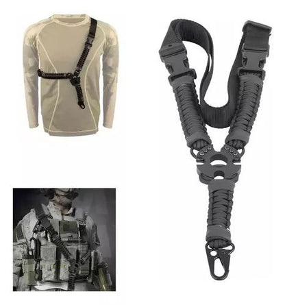 PORTAFUSIL DE 3 PUNTOS 1 ENGANCHE AJUSTABLE PARACORD