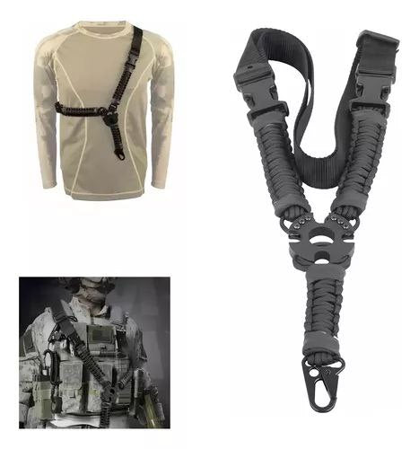 PORTAFUSIL DE 3 PUNTOS 1 ENGANCHE AJUSTABLE PARACORD