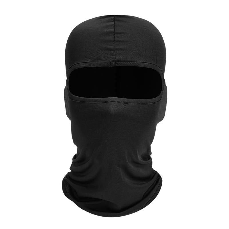2PACK BALACLAVA DEPORTIVA LISA MULTIUSOS TÁCTICO Y DEPORTIVO STRETCH TRANSPIRABLE AJUSTABLE