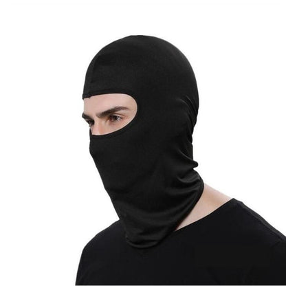 2PACK BALACLAVA DEPORTIVA LISA MULTIUSOS TÁCTICO Y DEPORTIVO STRETCH TRANSPIRABLE AJUSTABLE