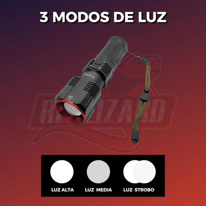 LIINTERNA T180 ULTRAPOTENCIA ANTORCHA LED
