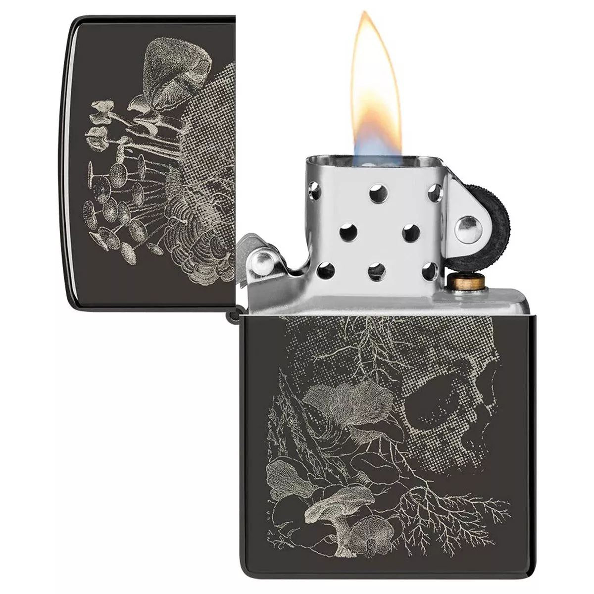 ZIPPO 48590 SKULL MUSHROOM