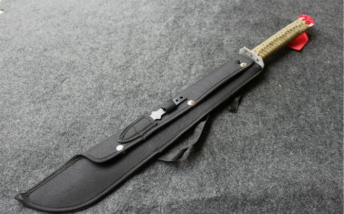 CUCHILLO MACHETE SAMURAI   MANGO PARACORD 69 CMS