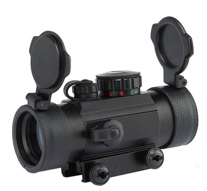 MIRA HOLO SIGHT RED GREEN DOT 20MM 1X40 PROTECCION ANTIDUST 5 RETICULAS