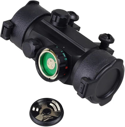 MIRA HOLO SIGHT RED GREEN DOT 20MM 1X40 PROTECCION ANTIDUST 5 RETICULAS