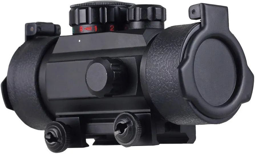 MIRA HOLO SIGHT RED GREEN DOT 20MM 1X40 PROTECCION ANTIDUST 5 RETICULAS