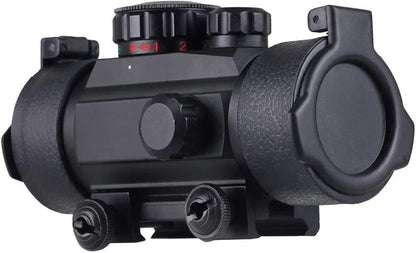 MIRA HOLO SIGHT RED GREEN DOT 20MM 1X40 PROTECCION ANTIDUST 5 RETICULAS