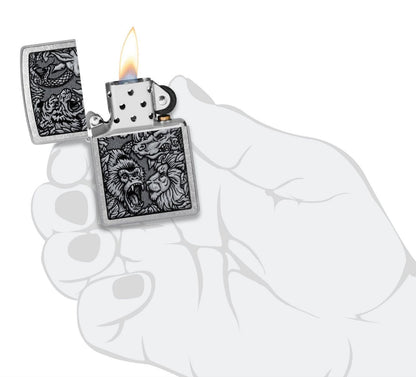 ZIPPO 48567 JUNGLE ANIMALS