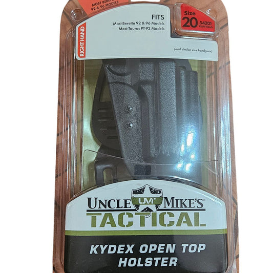 FUNDA PARA BERETTA 92 96 TAURUS PT92 MATERIAL KYDEX UNCLES MIKES