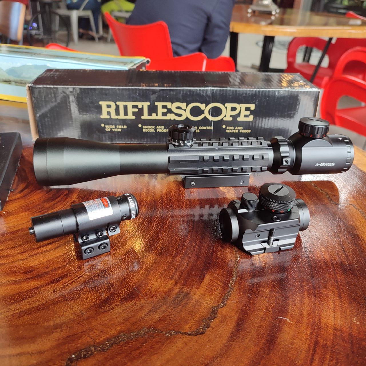Combo Rifle Scoope 3-9x40