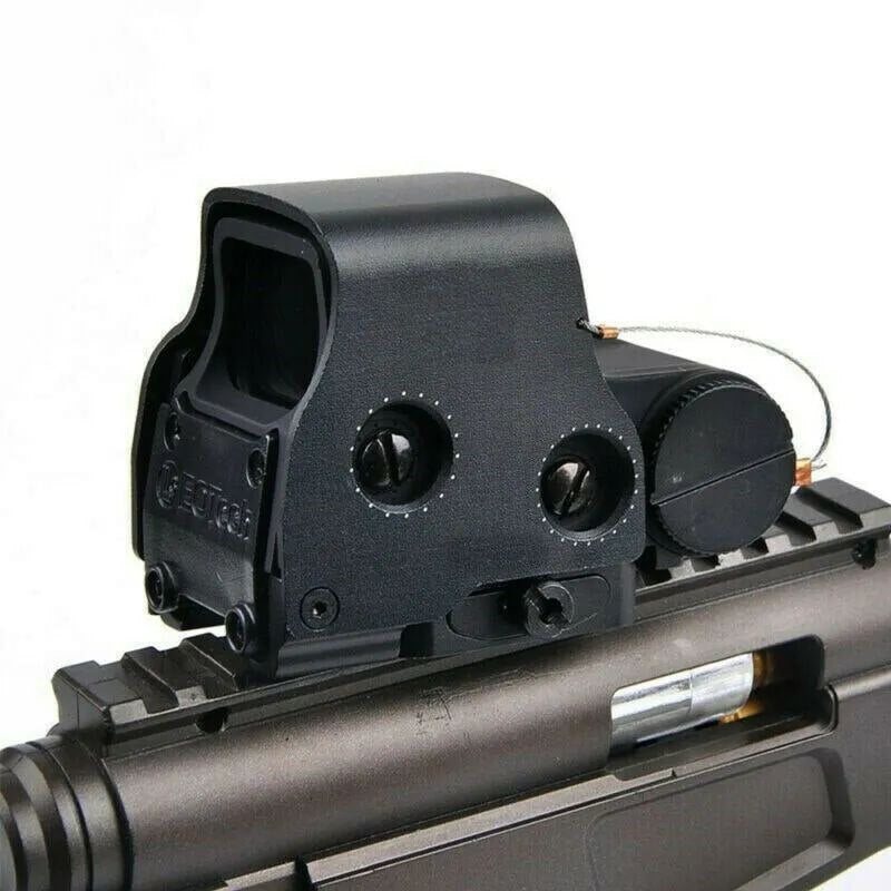 HD 558 Punto Rojo Verde Punto Táctico Mira Rifle HoloSight con Palanca de Desprendimiento Rápido