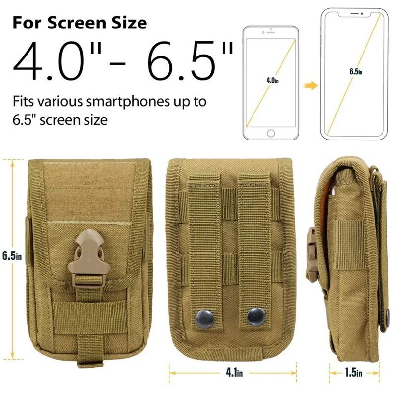 BOLSO POUCH EDC MOLLE MULTILAYER  PARA CELULAR