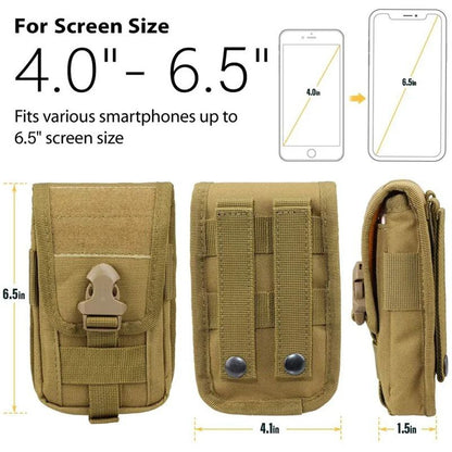 BOLSO POUCH EDC MOLLE MULTILAYER  PARA CELULAR