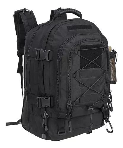 MOCHILA TACTICA DEPORTIVA EXPANSIBLE DE 39 A 65 LITROS EXTRAGRANDE