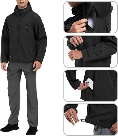 CHUMPA CAZADORA TACTICA DEPORTIVA IMPERMEABLE