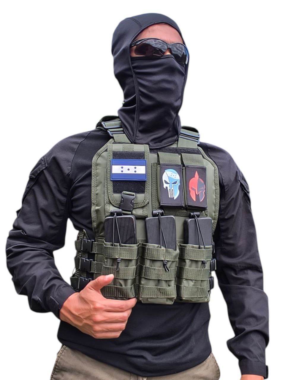 Chaleco Táctico Verde Army