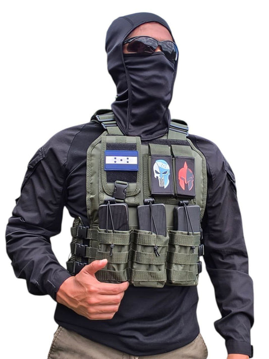 Chaleco Táctico Verde Army