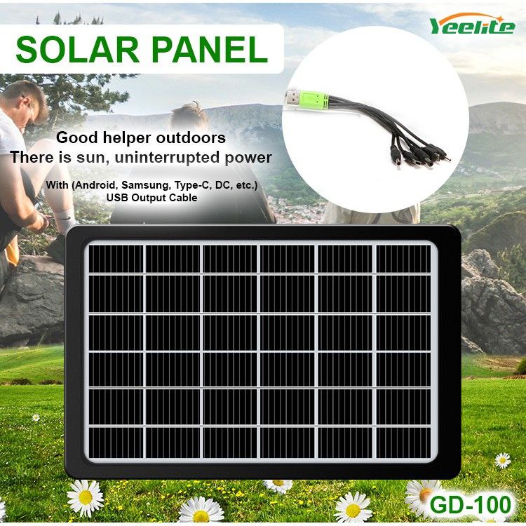 Panel Solar 8W